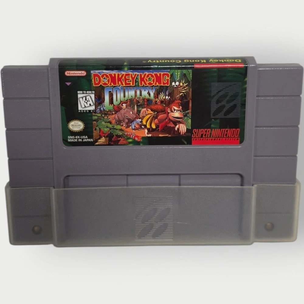 Donkey Kong Country - CART Only - Good Condition - Tested & Working - SNES